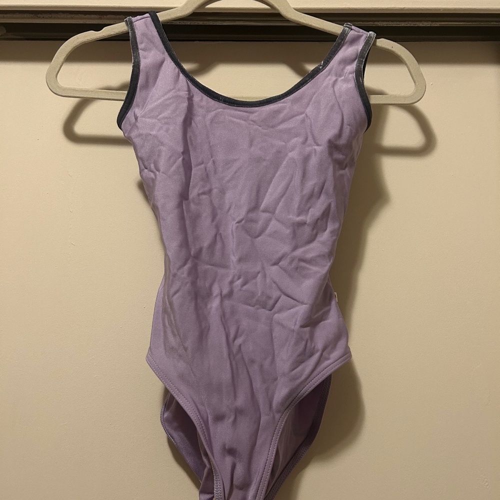 Lilac YUMIKO Scoop Neck Leotard